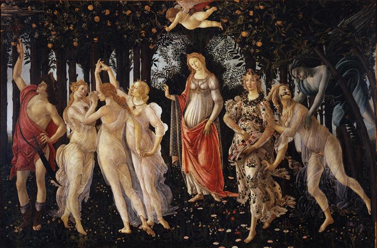 Sandro Botticelli La Primavera (mk08) France oil painting art